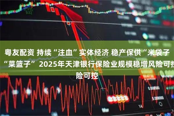 粤友配资 持续“注血”实体经济 稳产保供“米袋子”“菜篮子” 2025年天津银行保险业规模稳增风险可控