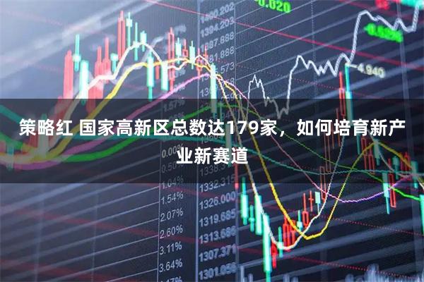 策略红 国家高新区总数达179家，如何培育新产业新赛道