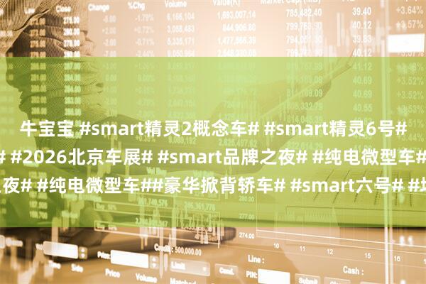 牛宝宝 #smart精灵2概念车# #smart精灵6号# #smart# #北京车展# #2026北京车展# #smart品牌之夜# #纯电微型车##豪华掀背轿车# #smart六号# #坤哥撩车社#