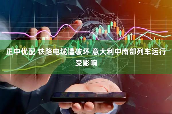 正中优配 铁路电缆遭破坏 意大利中南部列车运行受影响