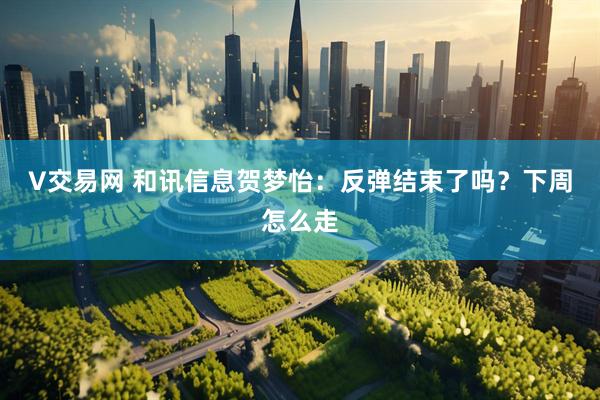 V交易网 和讯信息贺梦怡：反弹结束了吗？下周怎么走